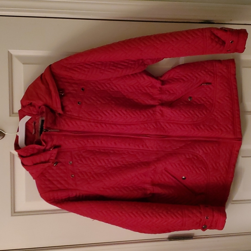 Quilted barn jacket